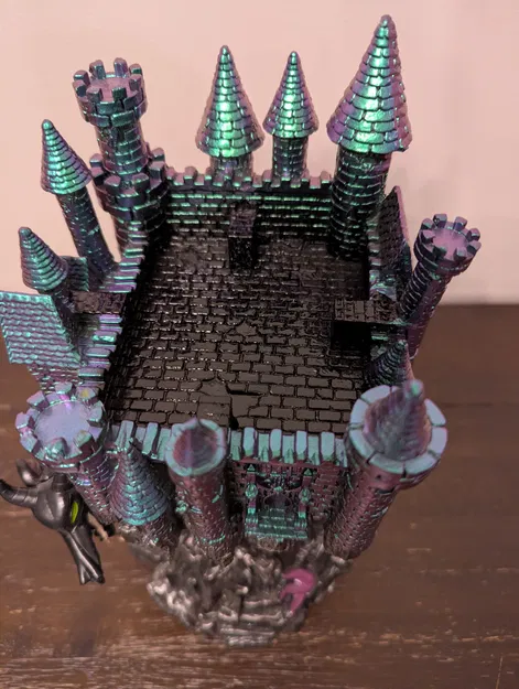 Filler cho Candle Holder Maleficent Castle & Dragon (Bath & Body Works) - Image 4