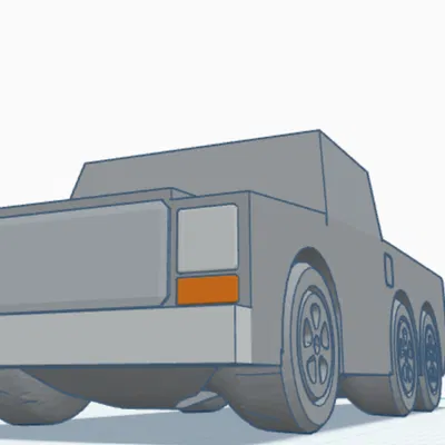 The American Trenchy CaCaw! – Trenchy 6x6 kèm rơ-moóc sàn phẳng