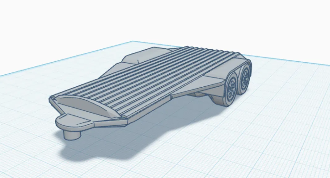 The American Trenchy CaCaw! – Trenchy 6x6 kèm rơ-moóc sàn phẳng - Image 2