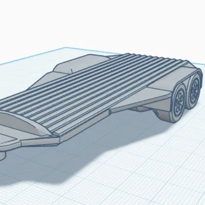 The American Trenchy CaCaw! – Trenchy 6x6 kèm rơ-moóc sàn phẳng