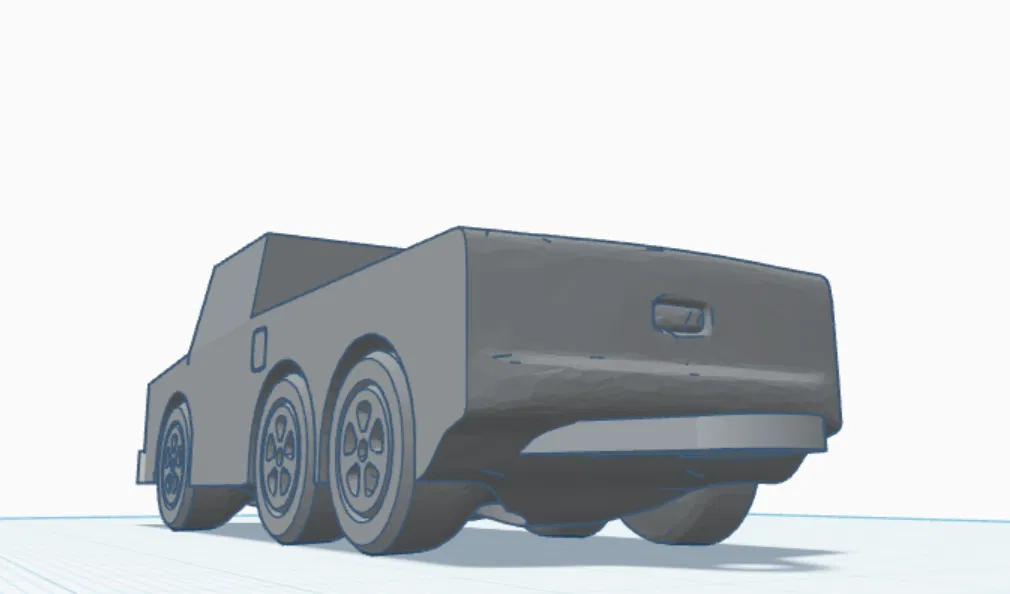 The American Trenchy CaCaw! – Trenchy 6x6 kèm rơ-moóc sàn phẳng - Image 3