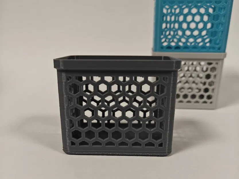 Khay Organizer Xếp Chồng | 3 Kích Thước | Họa Tiết Hex - Image 3