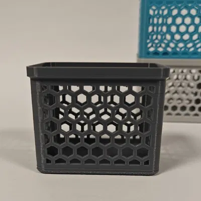 Khay Organizer Xếp Chồng | 3 Kích Thước | Họa Tiết Hex