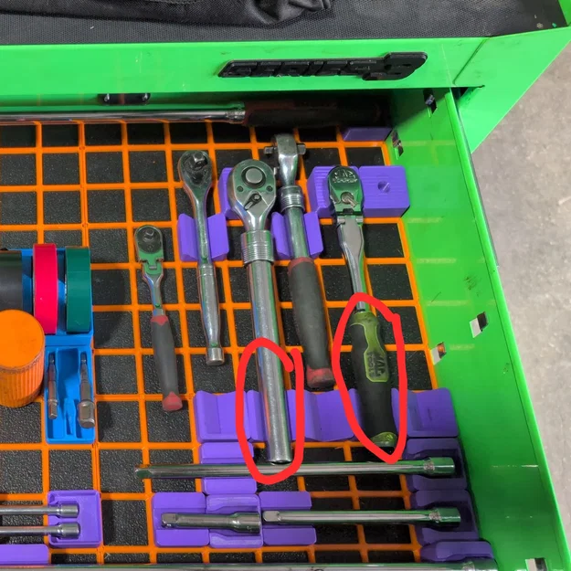 Khay Ratchet Xuyên Suốt (Ratchet Tray Through Version) - Image 1