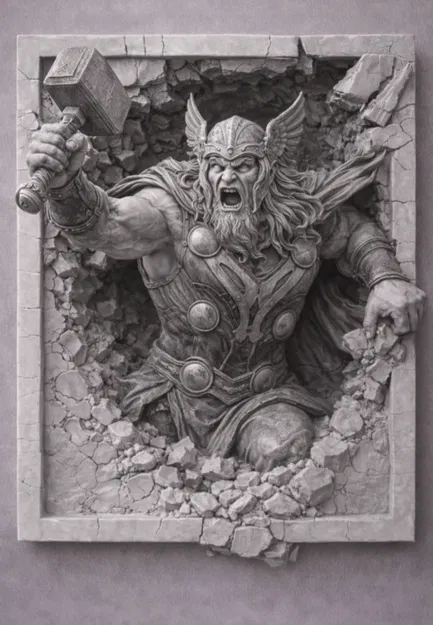 Hình 3D Thor (Thor 3d Picture) - Image 1