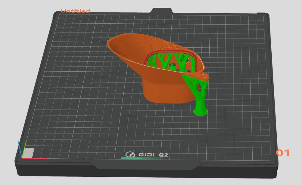 Ngàm gắn cửa Tapo C110/C100 cho QiDi Q2 - Image 3