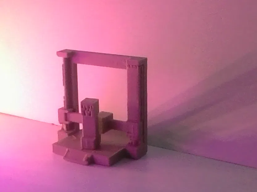 Máy in 3D có in hình creeper lên trên - Image 1