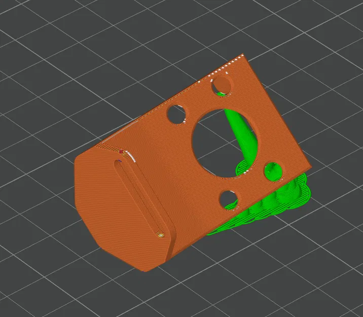 Vỏ gắn Creality Nebula Cam cho Qidi Q2 (Qidi Q2 Nebula Cam Housing) - Image 7