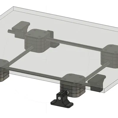 Đế bệ chống rung (Anti Vibration Platform Base) cho máy in 3D