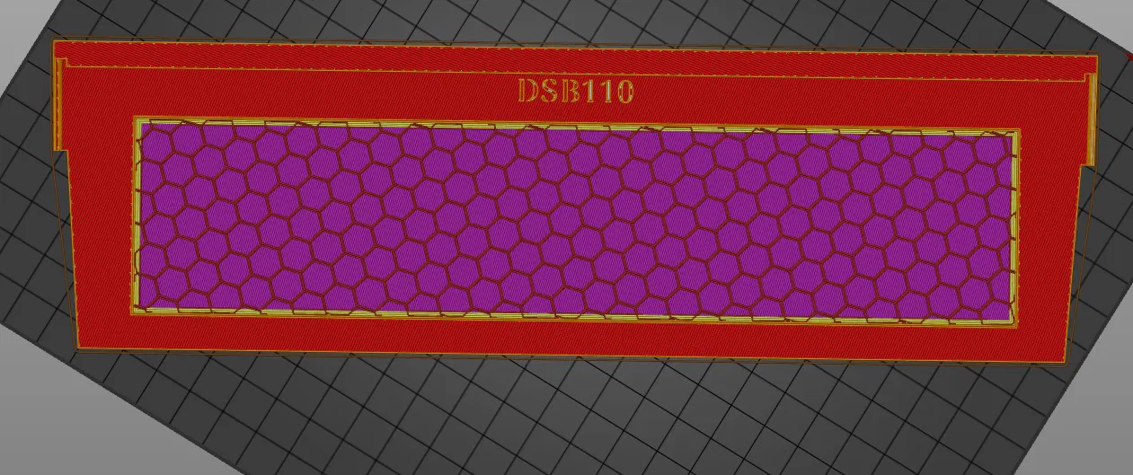 Vách ngăn cho thùng nhựa 10"rộng x 4"cao (DSB110 / 40170) - Image 3