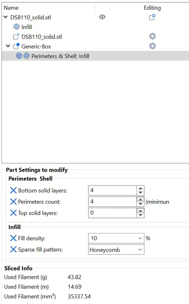 Vách ngăn cho thùng nhựa 10"rộng x 4"cao (DSB110 / 40170) - Image 4