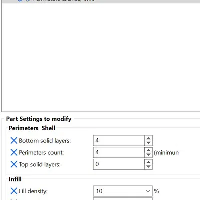 Vách ngăn cho thùng nhựa 10"rộng x 4"cao (DSB110 / 40170)