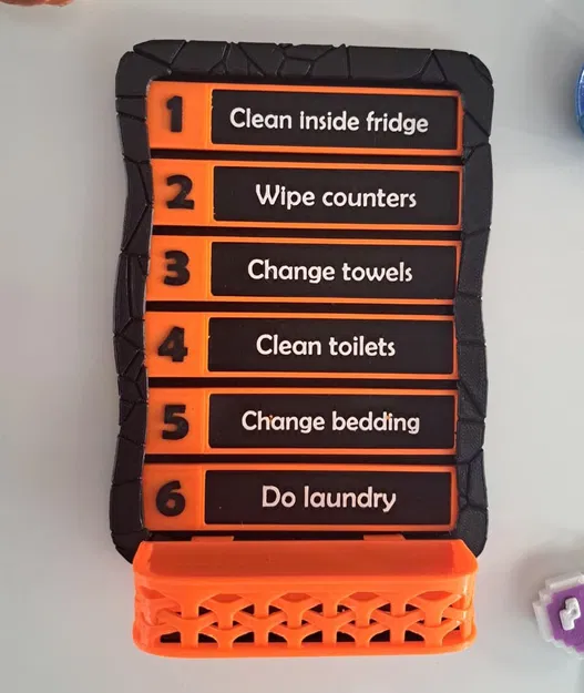 Bảng việc nhà Choreboard (bản để bàn & gắn tủ lạnh) - Image 1