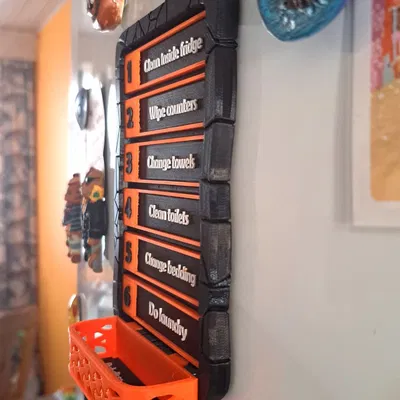 Bảng việc nhà Choreboard (bản để bàn & gắn tủ lạnh)