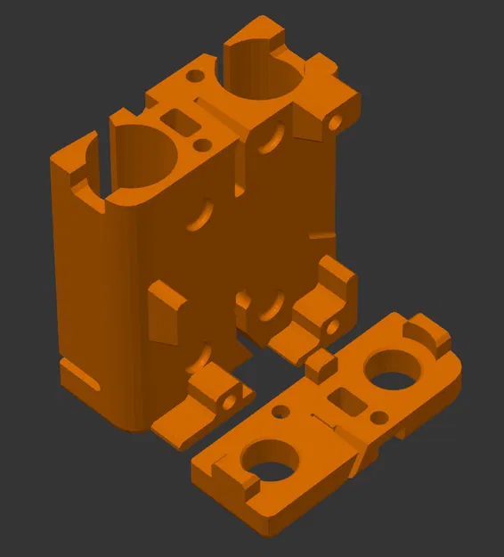 Bệ trượt trục X custom cho SV06 Plus (Custom SV06 Plus X-axis carriage) - Image 3