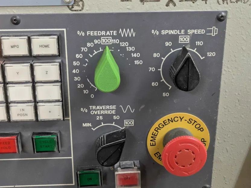 MS91528-2K2B CNC Knob - Image 1