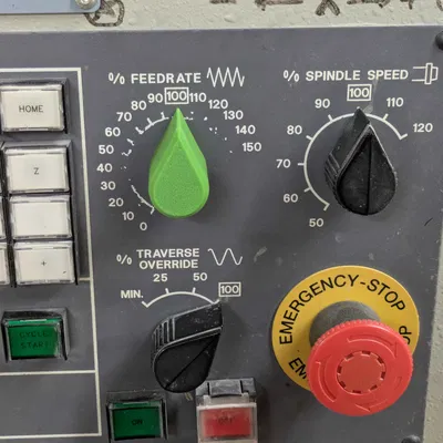 MS91528-2K2B CNC Knob