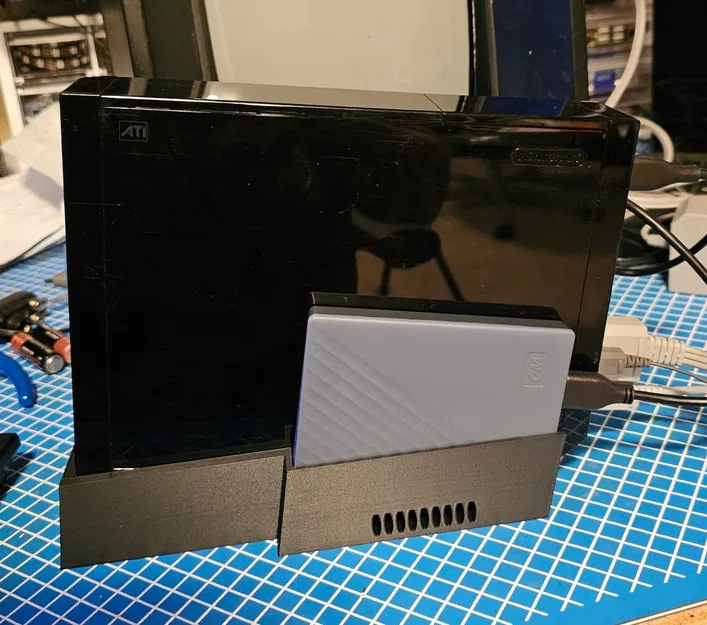 Kệ đỡ Wii kèm khe đặt ổ cứng (Wii Stand with Hard Drive) - Image 4