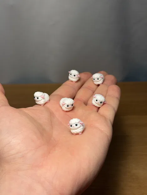 Mini Sheep – Tượng Cừu Mini Siêu Dễ Thương 14mm - Image 2