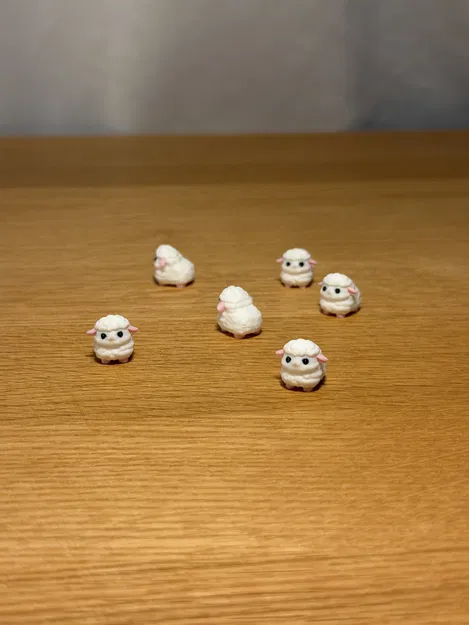 Mini Sheep – Tượng Cừu Mini Siêu Dễ Thương 14mm - Image 3