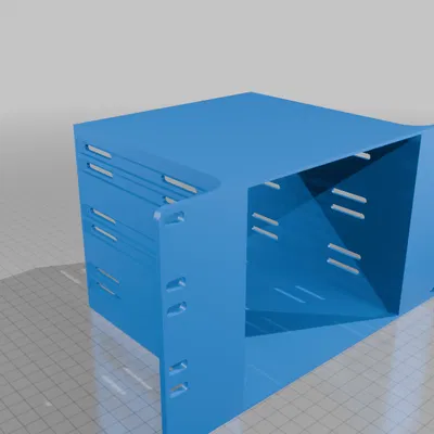 Adapter ổ đĩa 5.25" cho rack 10" (bản x1 & x3)