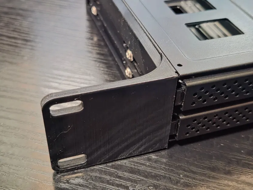 Adapter ổ 5.25" cho Wide 10" Rack (bản tai rộng hơn) - Image 2