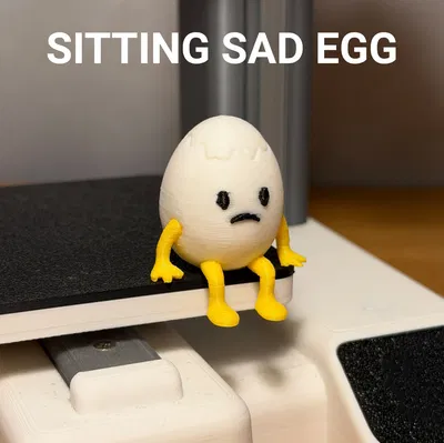 Trứng Buồn Ngồi (Sitting Sad Egg)