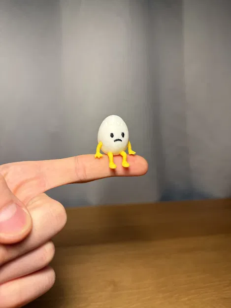 Trứng Buồn Ngồi (Sitting Sad Egg) - Image 2