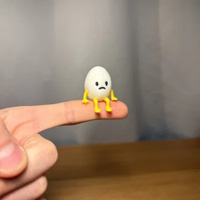 Trứng Buồn Ngồi (Sitting Sad Egg)