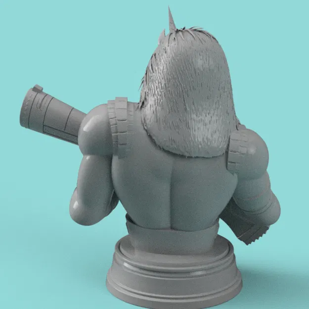 Hornrak the Pipebreaker – Bust fanart siêu chi tiết (Support Required) - Image 3