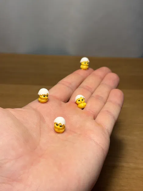 Gà Con Mini Đội Mũ Vỏ Trứng - Image 2