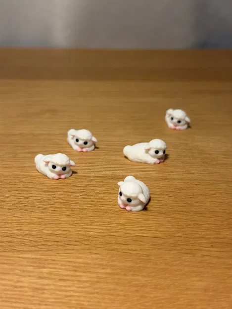 Cừu Mini Nằm (Mini Lying Sheep) - Image 3