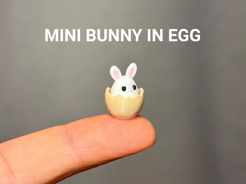 Thỏ Mini Trong Trứng (Mini Bunny in Egg) - Image 1