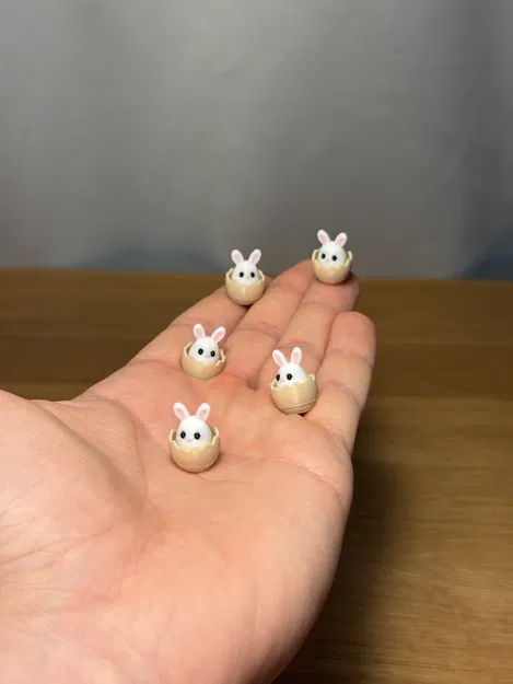Thỏ Mini Trong Trứng (Mini Bunny in Egg) - Image 2