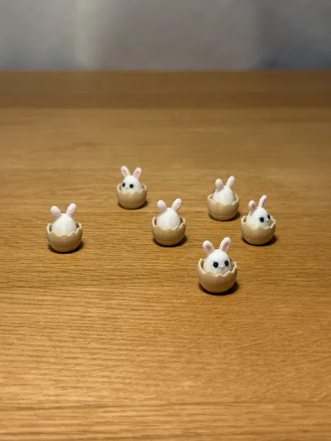 Thỏ Mini Trong Trứng (Mini Bunny in Egg) - Image 3