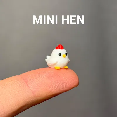 Gà mái mini (Mini Hen / Chicken) – mô hình nhỏ xinh