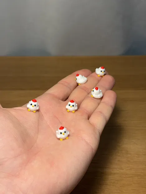 Gà mái mini (Mini Hen / Chicken) – mô hình nhỏ xinh - Image 2