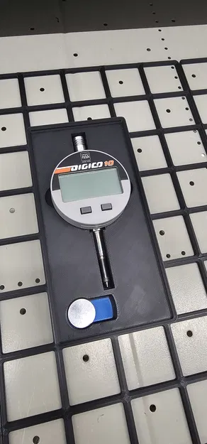 Khay Gridfinity cho đồng hồ so điện tử TESA DIGICO 10 – Organizer dụng cụ đo - Image 1