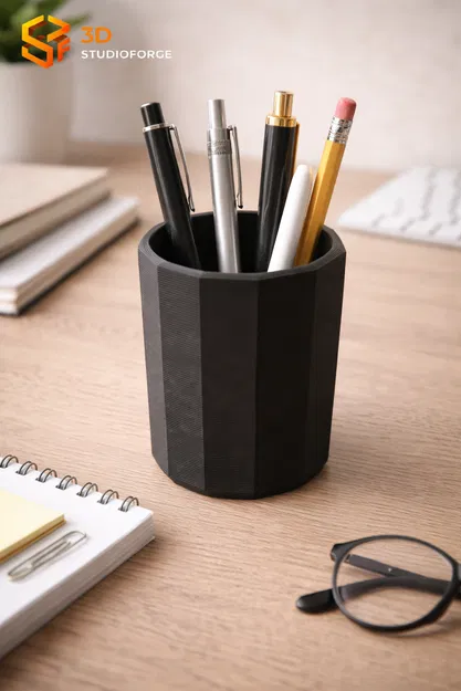 Ống đựng bút chì hiện đại - Image 1