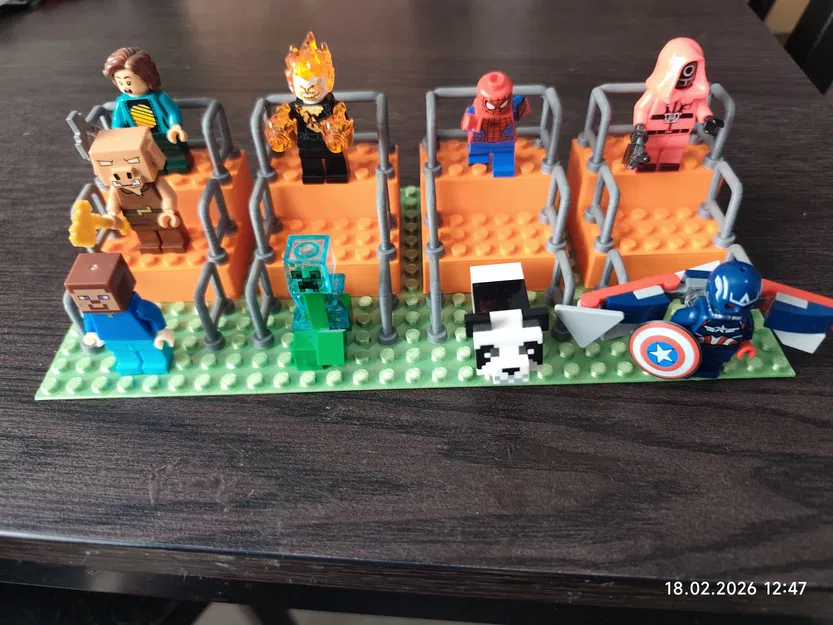 Kệ trưng bày minifigure phong cách Lego - Image 3