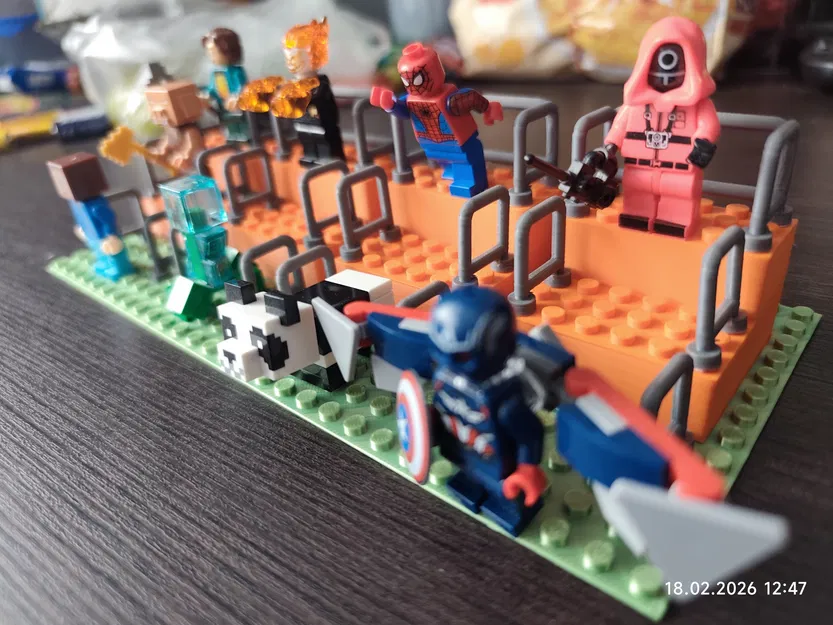 Kệ trưng bày minifigure phong cách Lego - Image 5