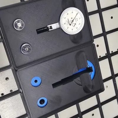 Giá Gridfinity cho Dial Test Indicator – Tương thích TESA / Compac