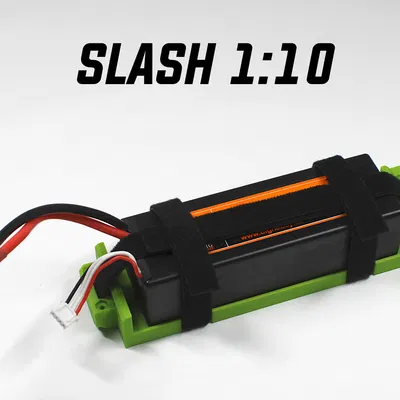 Ngàm giữ dây đai pin cho Traxxas Slash 1:10 [LCG chassis]