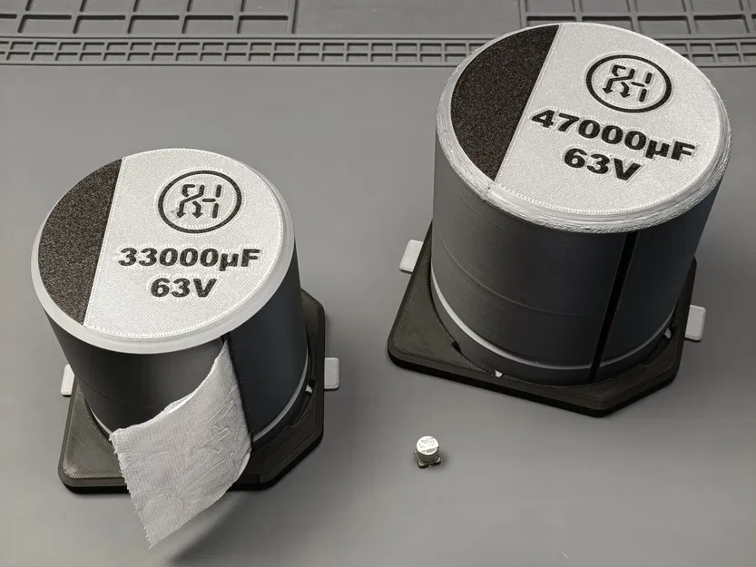 Hộp nhả giấy vệ sinh dạng tụ điện SMD cho bàn điện tử, tuỳ chọn gắn nam châm - Image 1