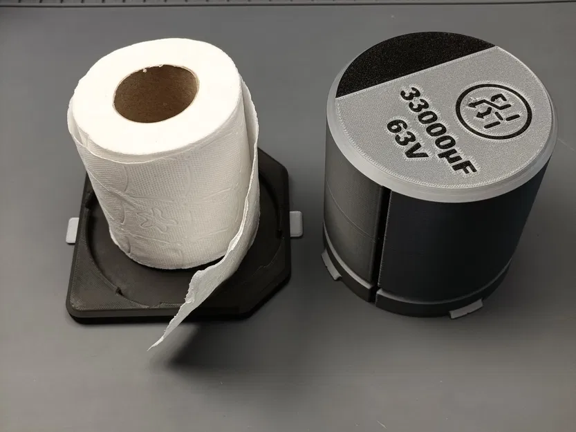 Hộp nhả giấy vệ sinh dạng tụ điện SMD cho bàn điện tử, tuỳ chọn gắn nam châm - Image 4