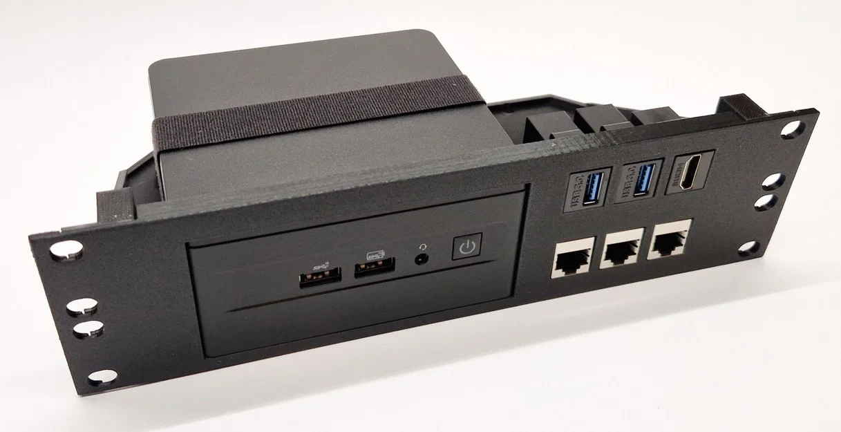 Rackmount 10" cho Intel NUC Gen 12 (1.5U) - Image 1