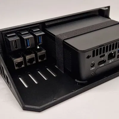Rackmount 10" cho Intel NUC Gen 12 (1.5U)