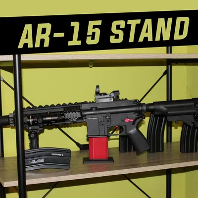 Giá trưng bày súng airsoft AR-15 / M4 / M16 (có khóa)