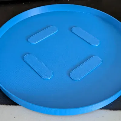 Chậu Tròn Lớn và Dĩa Lót Chậu