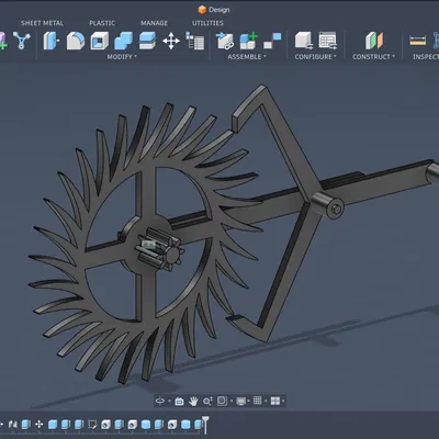 Đồng hồ cơ – hệ bánh răng